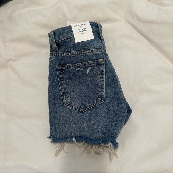 Lucky 90's Midi High Rise Short - Picture 6 of 8